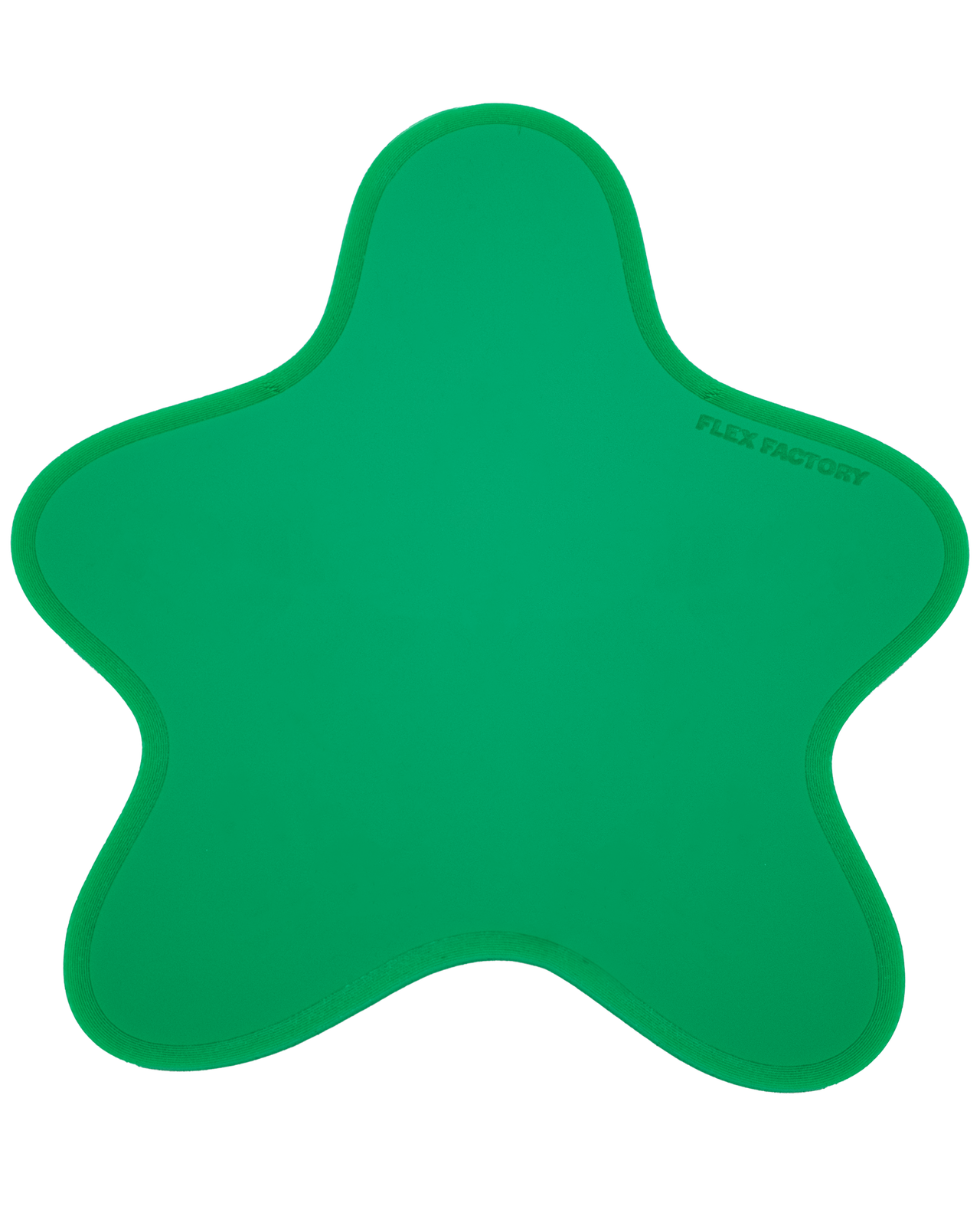 Green Blob Card Coaster