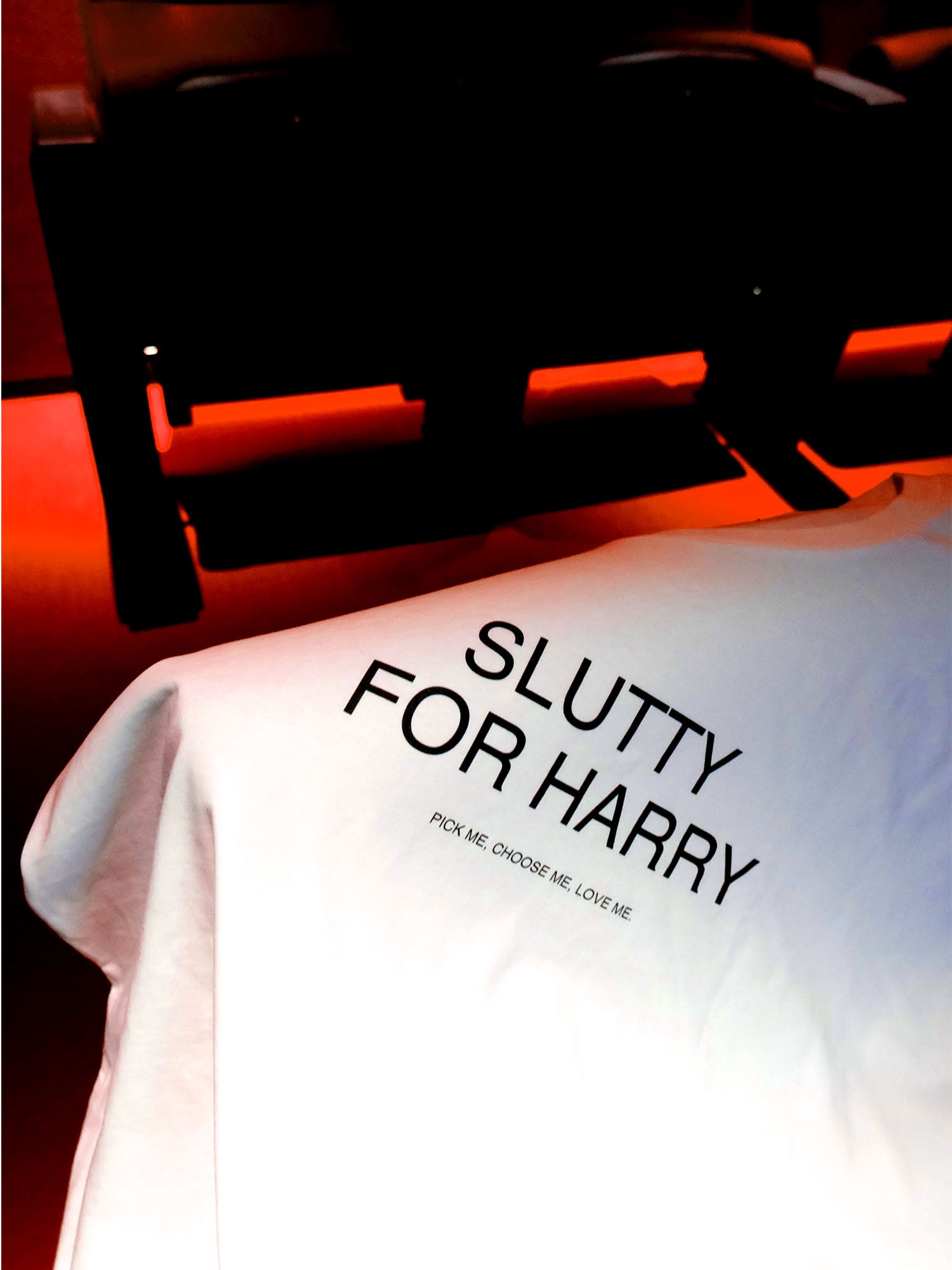 Slutty For Harry T-shirt In White