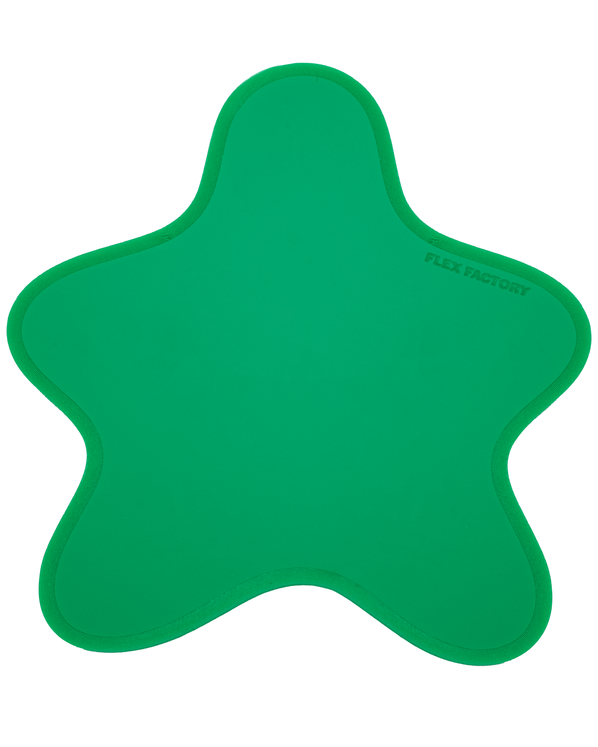 Green Blob Coaster