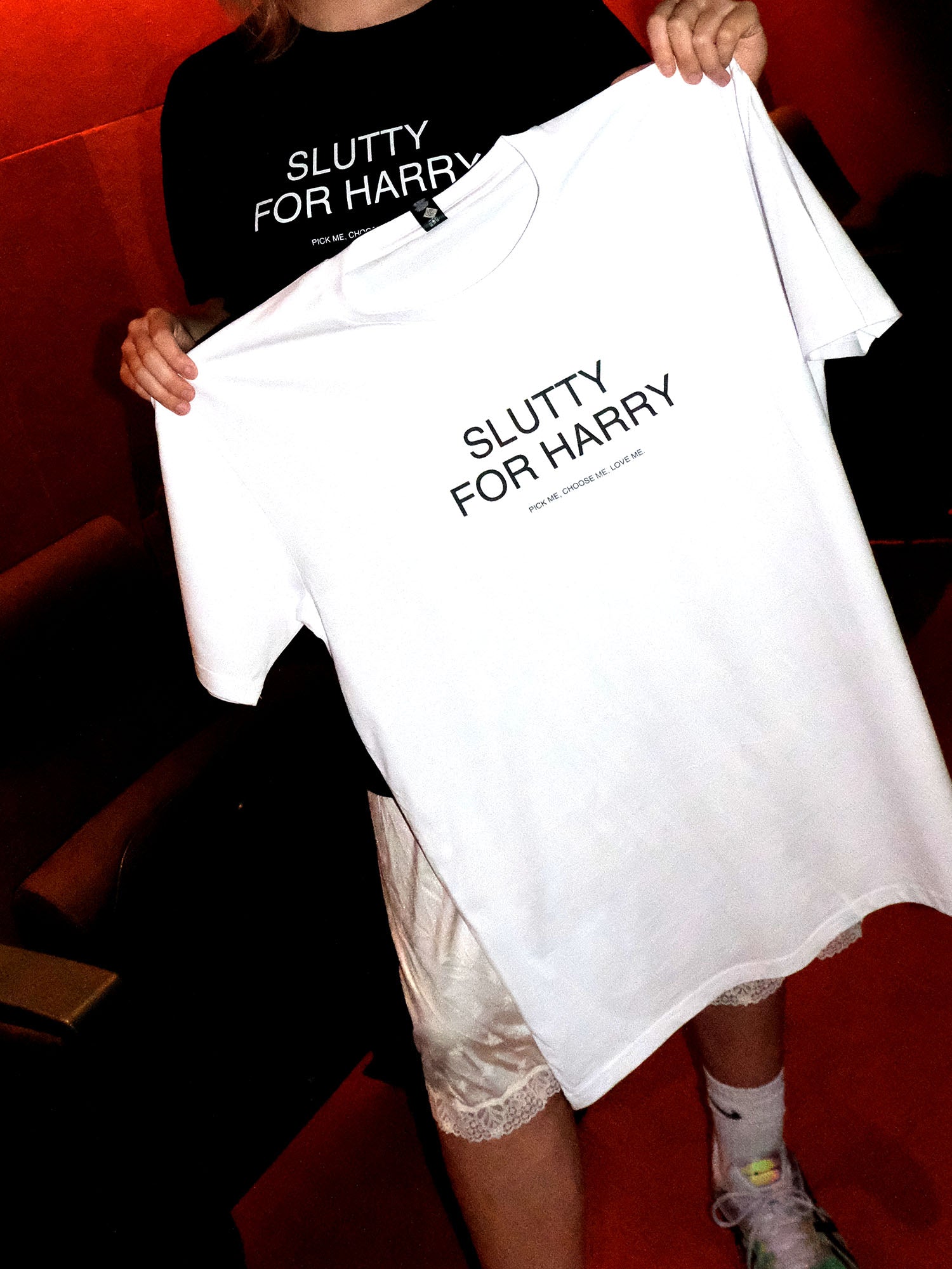 Slutty For Harry T-shirt In White