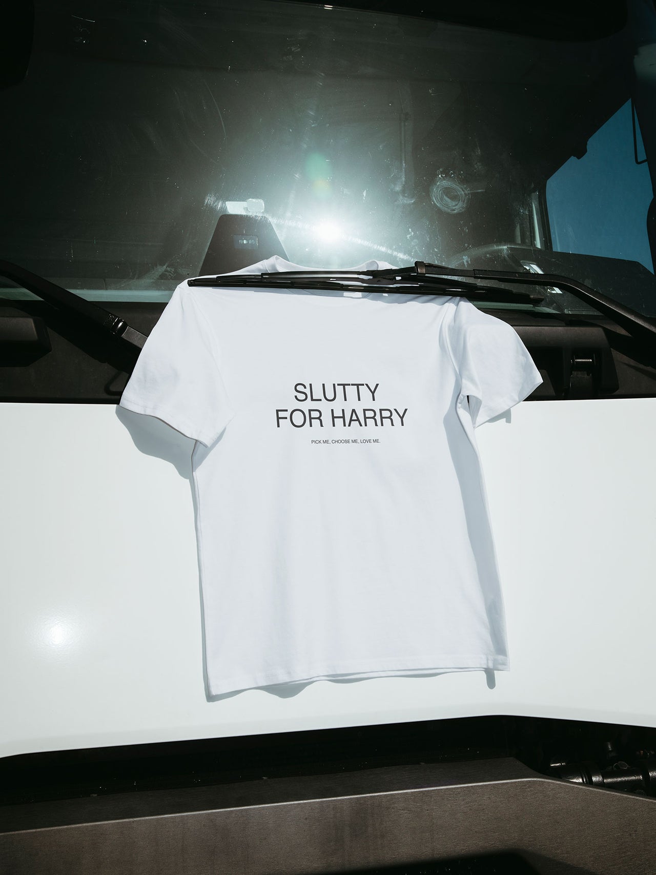 Slutty For Harry T-shirt In White